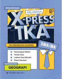 Image of Erlangga X-PRESS TKA Geografi SMA/MA
