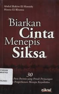 Image of Biarkan Cinta menepis Siksa