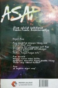 Image of ASAP : Alam adalah kehidupan tanda-tanda Kebesaran-Nya