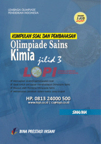 Image of Kumpulan soal dan pembahasan  olimpiade sains Kimia jilid 3