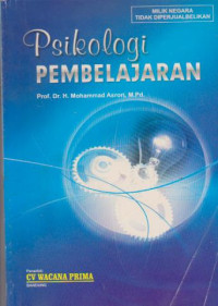 Image of Psikologi Pembelajaran